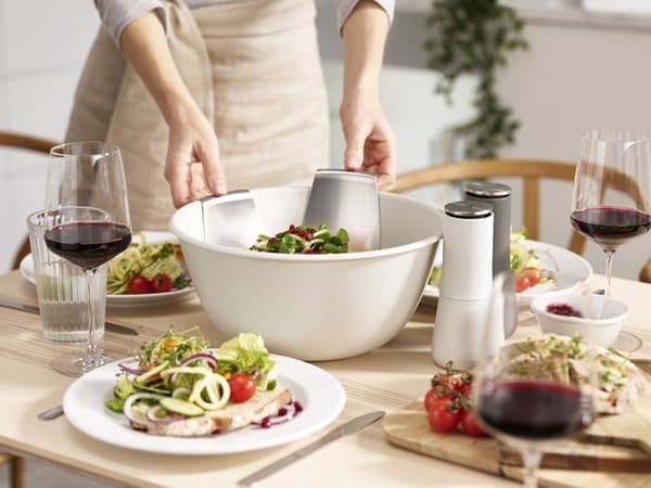 Saladier - Joseph Joseph - 20184 - Grand skål för servering - Serveringsset - Kvarn för salt och peppar