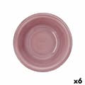 Miniatyrbild 2 av 2: Quid Vita Peoni rosa keramisk salladsskål (6 enheter) (pack 6x)