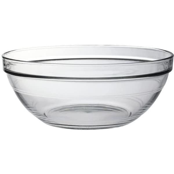 Saladier - DURALEX - Lys D - 26cm - Transparent - Stapelbar - Stötresistent