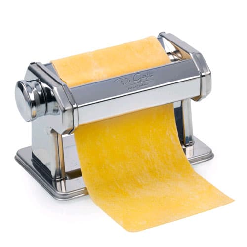 Kotitekoinen pasta- ja raviolikone lisälaitteilla - suuri sarja
