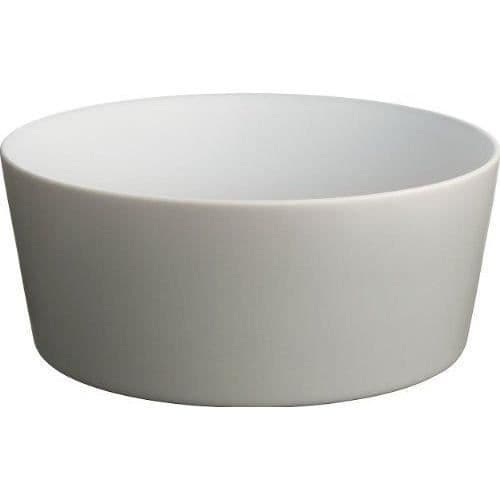 Alessi DC03/38 LG - SALADIER - Tonale Salladskål i Stengods Ljusgrå