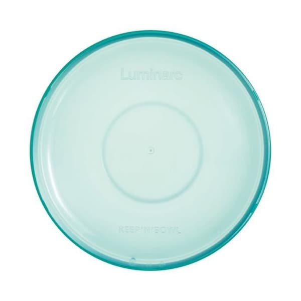 LUMINARC Salladsskål + lock Keep'n skål T 17 cm genomskinlig och grön