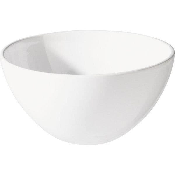 STOR VIT SALLADSSKÅL DIAMETER 35 CM GRANDE KOLLEKTION - ASA
