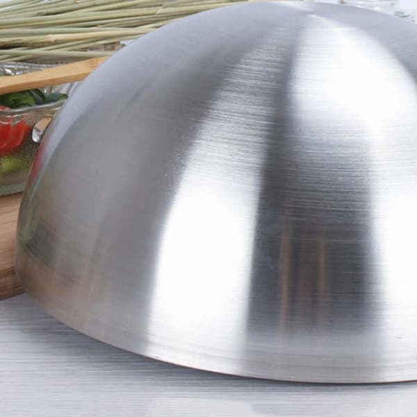 Space home - lokaliseringB08BRT2DLP - Blandningsskålar/salladsskål - Frukt- och grönsaksskål - Rostfritt stål - 24 cm