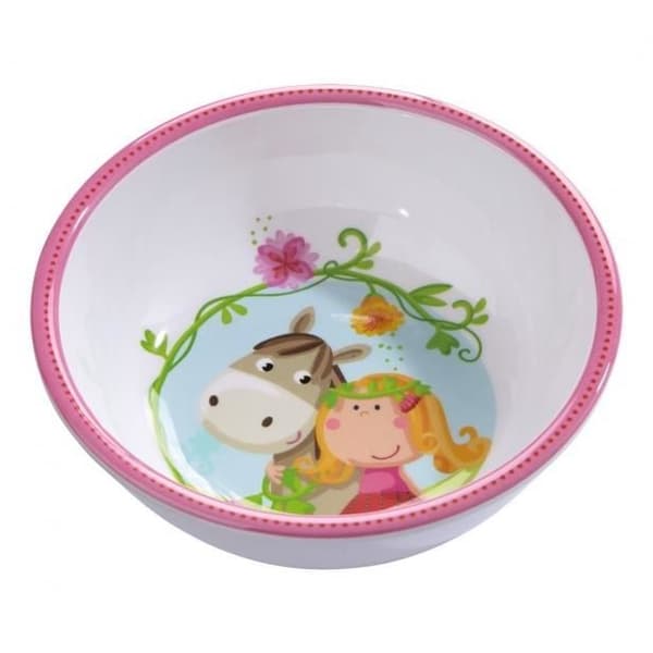 Saladier - Vicki & Pirli - 15,5 cm - Melamin - Rosa - Barn