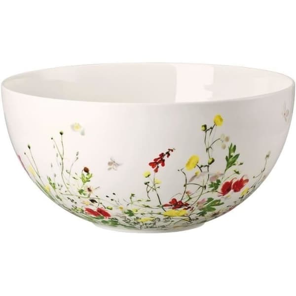 Saladier - Rosenthal - Brillance Fleurs Sauvages - 26x26x15 cm - Benporslin - Multikolor