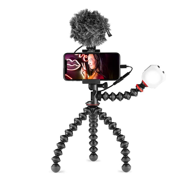 Vloggsett Smarttelefon GorillaPod
