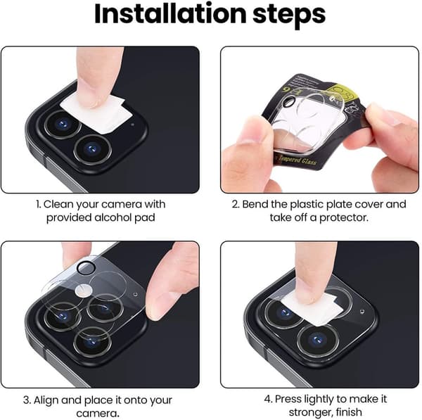 kameralinse iPhone 12 - 2 PACK