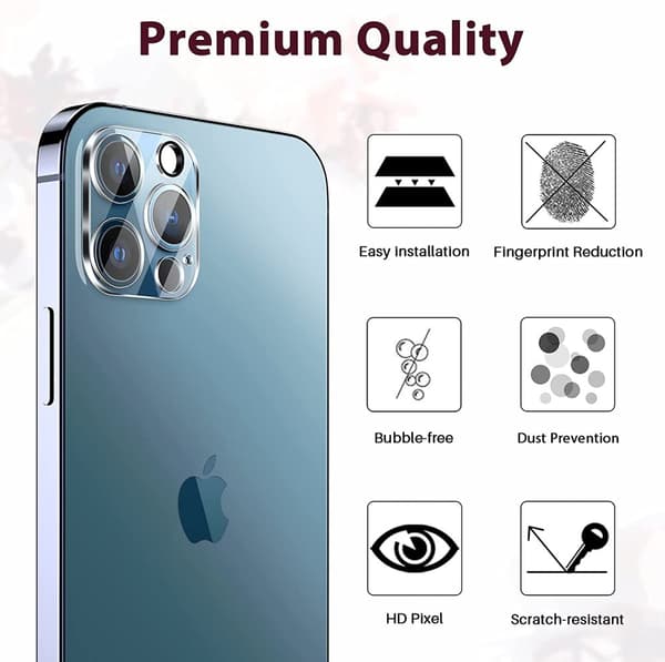 kameralinse iPhone 12 - 2 PACK
