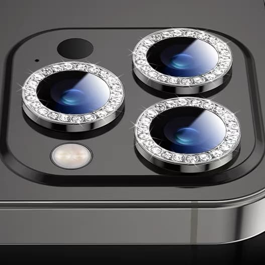 INF Kameran suojaus 3 kpl HarmaaiPhone 14 Pro/14 Pro Max