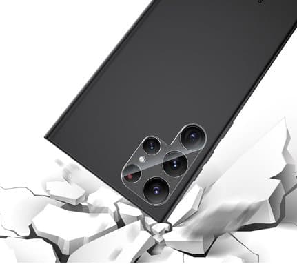 Telefon Kamera Lens Protector 2-Pak Gennemsigtig Samsung Galaxy S22 Ultra
