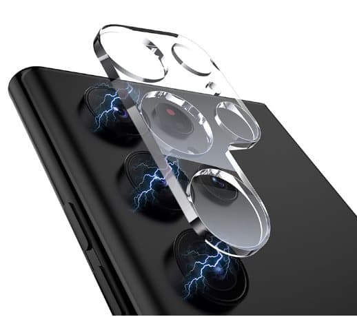 Telefon Kamera Lens Protector 2-Pak Gennemsigtig Samsung Galaxy S22 Ultra