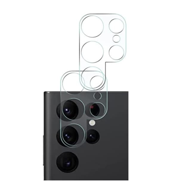 Telefon Kamera Lens Protector 2-Pak Gennemsigtig Samsung Galaxy S22 Ultra