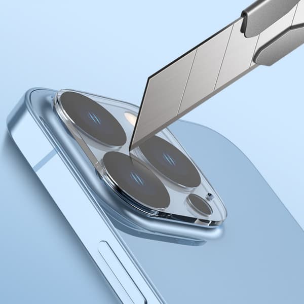 INF Transparent Kameralinsskydd i Härdat Glas - 6 pack iPhone 13 Pro Max