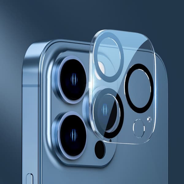 INF Transparent Kameralinsskydd i Härdat Glas - 6 pack iPhone 13 Pro Max