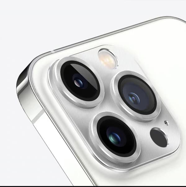 INF iPhone kameraskydd SilveriPhone13Pro/13promax