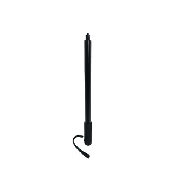 Aluminiumslegering Selfie Stick forlengelsesstang for kardanstabilisator Sort
