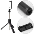 Miniatyrbild 2 av 4: Selfie Stick, 2 i 1 utdragbar Selfie Stick med löstagbar Bluetooth-fjärrkontroll, Tripod Stick -SHW