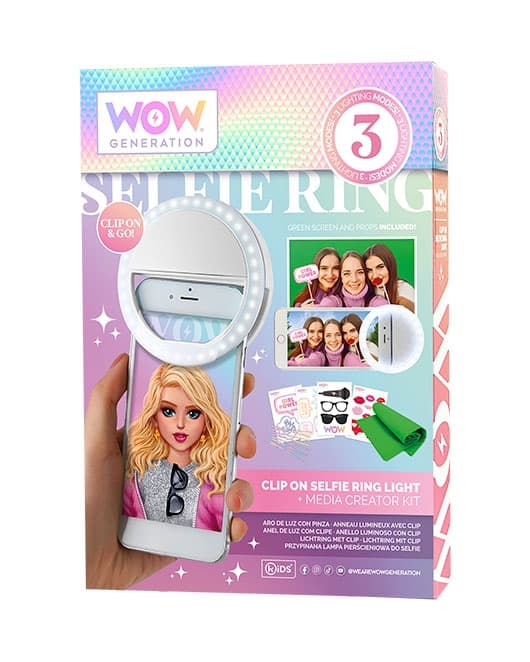 WOW Generation, Clip on Selfie Ring Light