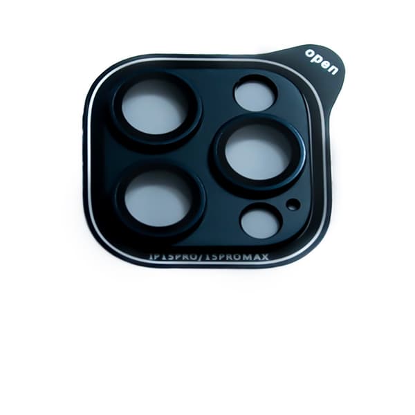 INF Frostet kameralinsebeskytter for iphone15Pro/iphone15 Pro Max Blå