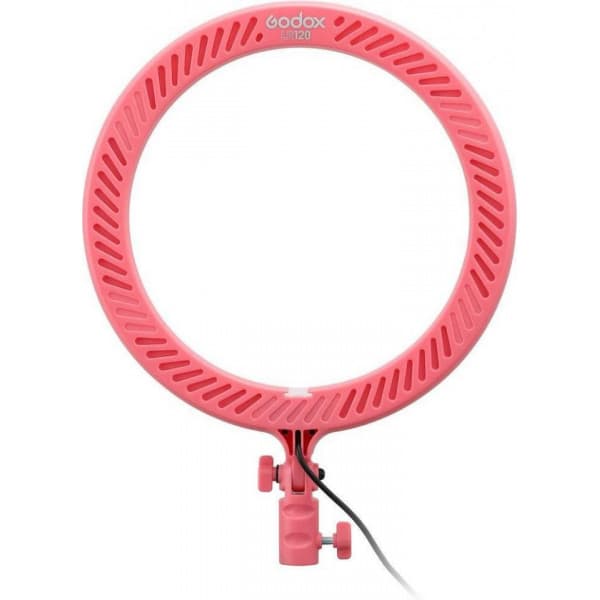 Godox LR120 LED-rengasvalo, pinkki