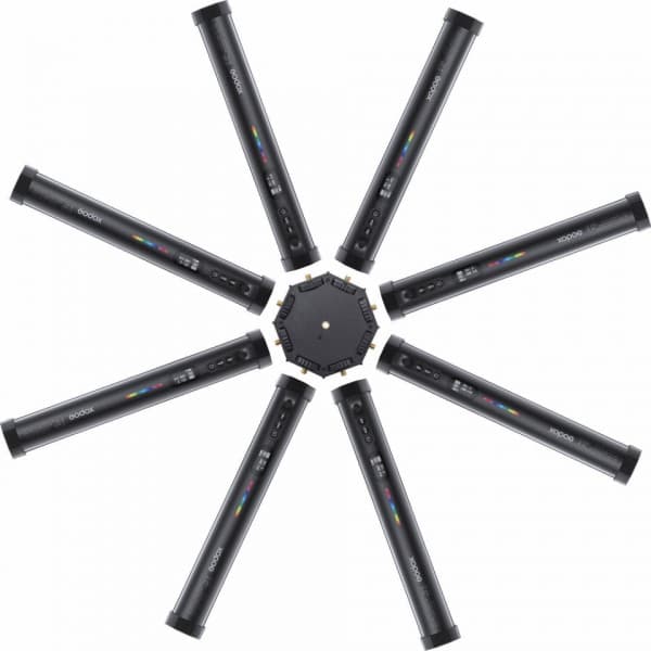 Godox TL30 RGBW-rørbelysning, 4-pakke