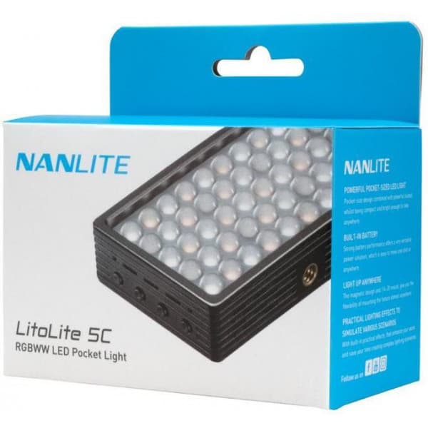 Nanlite LitoLite 5C RGBWW LED-paneeli