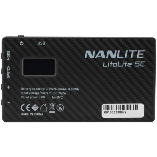 Nanlite LitoLite 5C RGBWW LED-paneeli