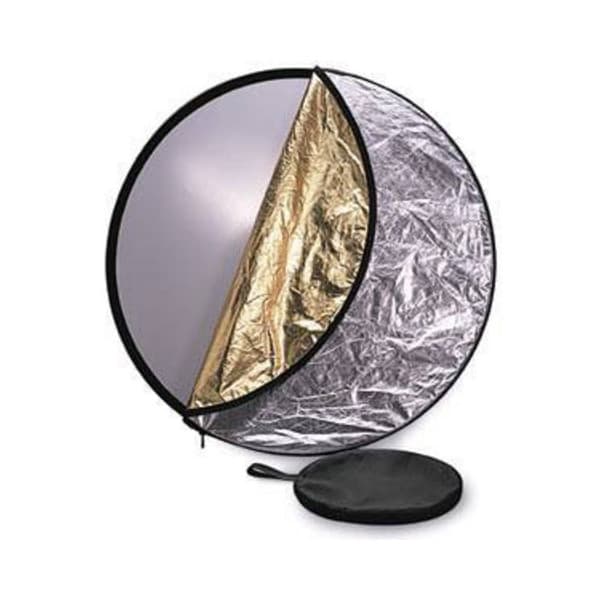 Falcon Eyes 107cm rund 5-i-1 foldbar reflektor/diffusor