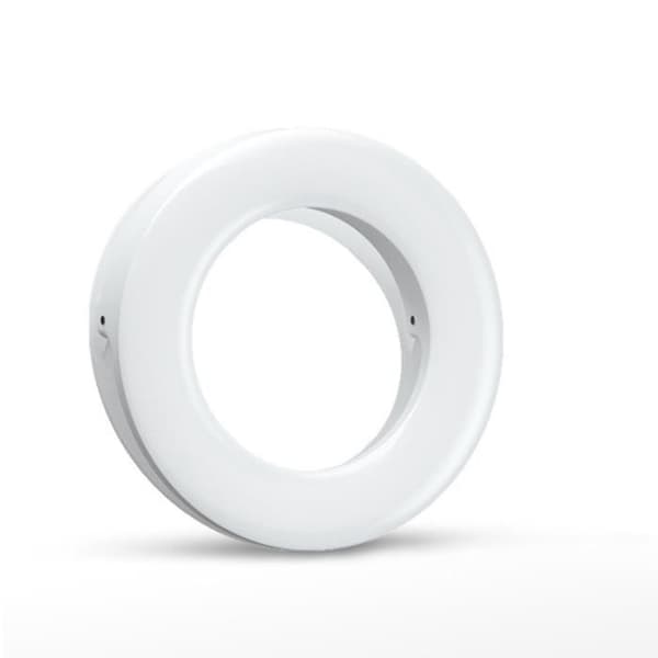 TEMPSA Uppladdningsbar Selfie Ring Light Selfie Light Rings med vitt LED-ljus