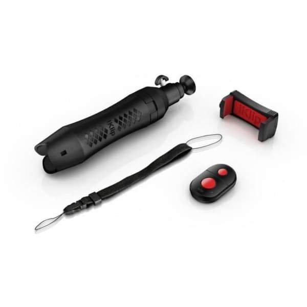 IK Multimedia iKlip Grip Pro Selfie stick 9,1 cm 1/4 tum svart Bluetooth