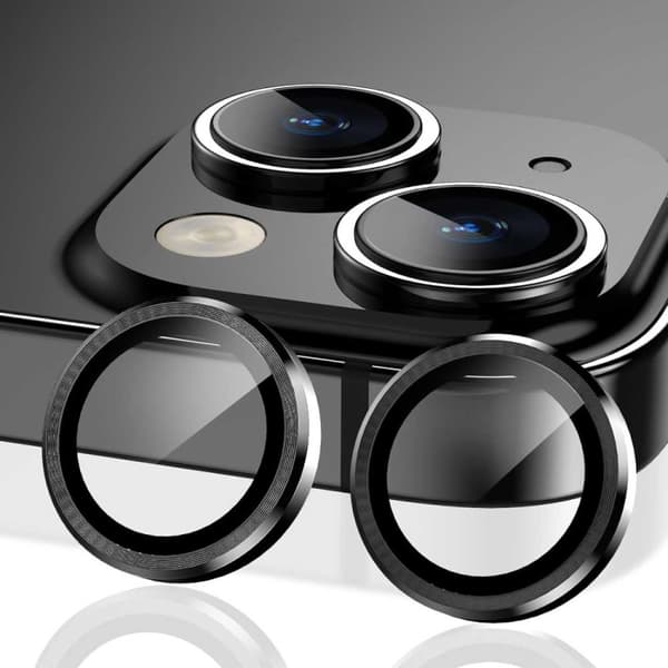 iPhone 15/15 Plus Kameraskydd Svart