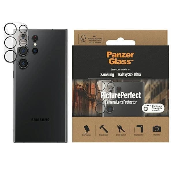 PanzerGlass Picture Perfekt kamerabeskyttelse for Samsung Galaxy S23 Ultra