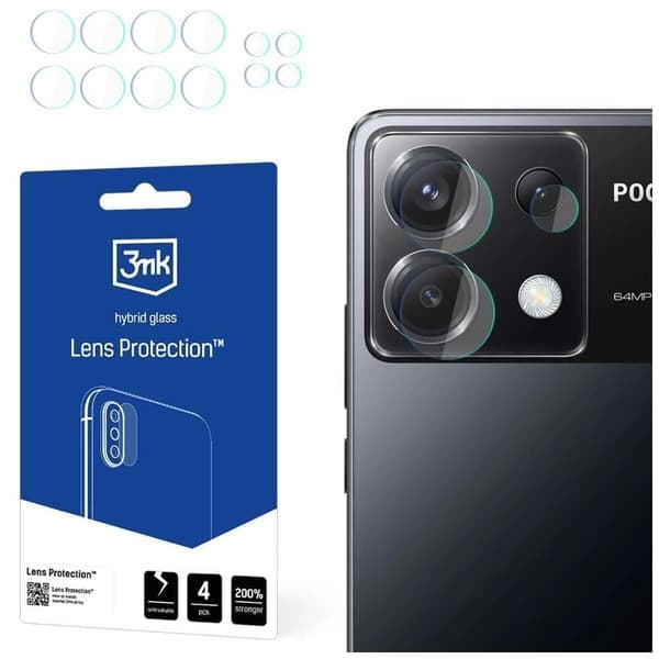 3mk Lens Protection hybrid kameraglass for Xiaomi Poco X6 5G