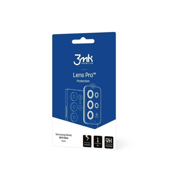3mk Lens Protection Pro kamerabeskytter til Samsung Galaxy S24 Ultra - svart