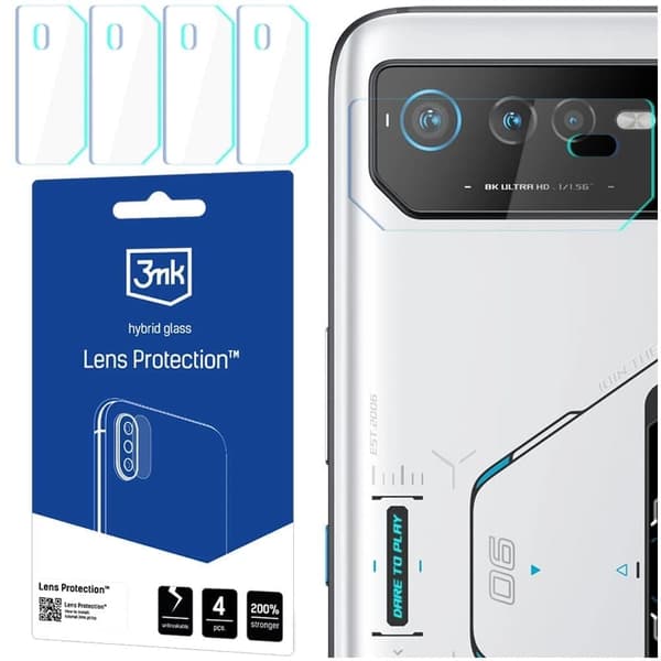3mk Lens Protection™ hybrid kameraglass for Asus ROG Phone 6 / 6 Pro / 6D / 6D Ultimate