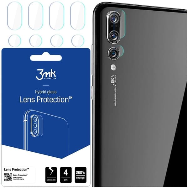 3mk Lens Protection™ hybrid kameraglass for Huawei P20 Pro