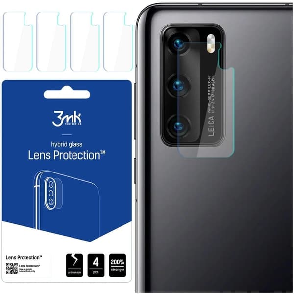 3mk Lens Protection™ hybrid kameraglass for Huawei P40 5G