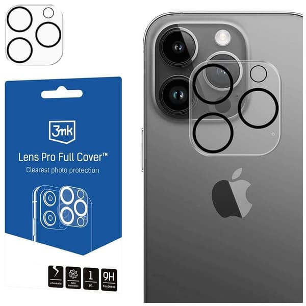 Apple iPhone 12 Pro - 3mk Lens Pro heldeksel