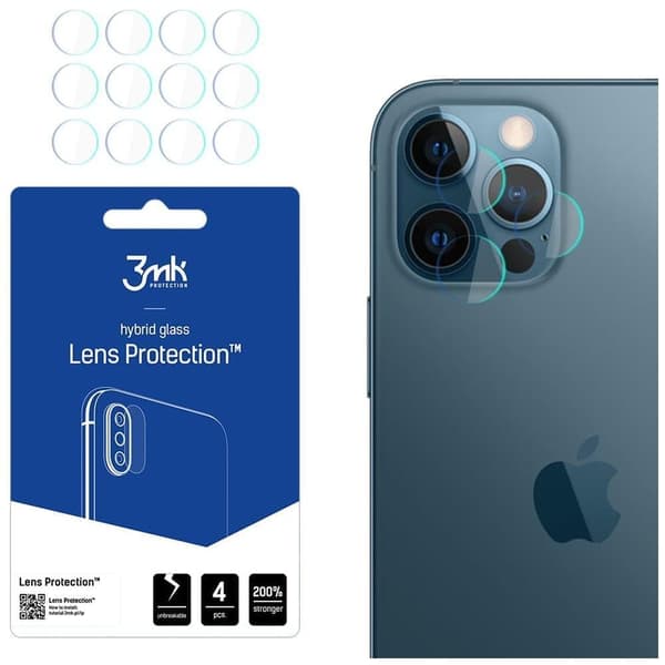 Apple iPhone 12 Pro - 3mk linsebeskytter
