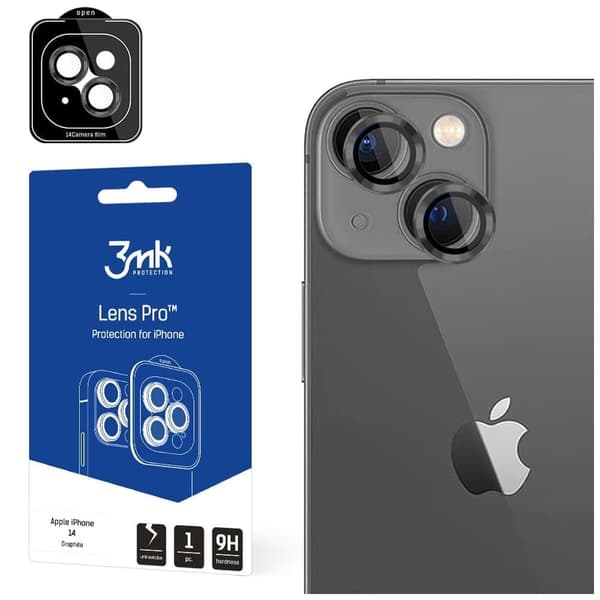 Apple iPhone 14 - 3mk Lens Protection Pro Graphite