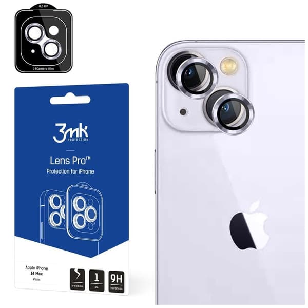Apple iPhone 14 Plus - 3mk Lens Protection Pro Violet
