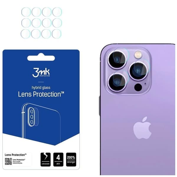 Apple iPhone 14 Pro/14 Pro Max - 3mk linsebeskyttelse