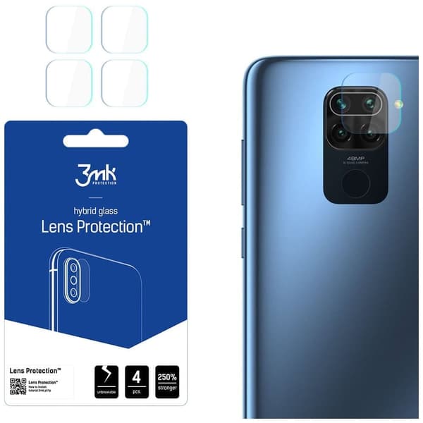 Xiaomi Redmi Note 9 4G - 3mk linsebeskytter