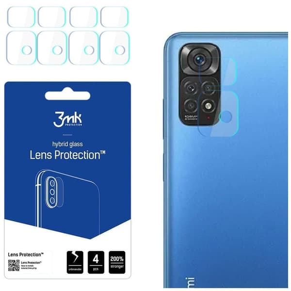 Xiaomi Redmi Note 11s 4G - 3mk linsebeskyttelse