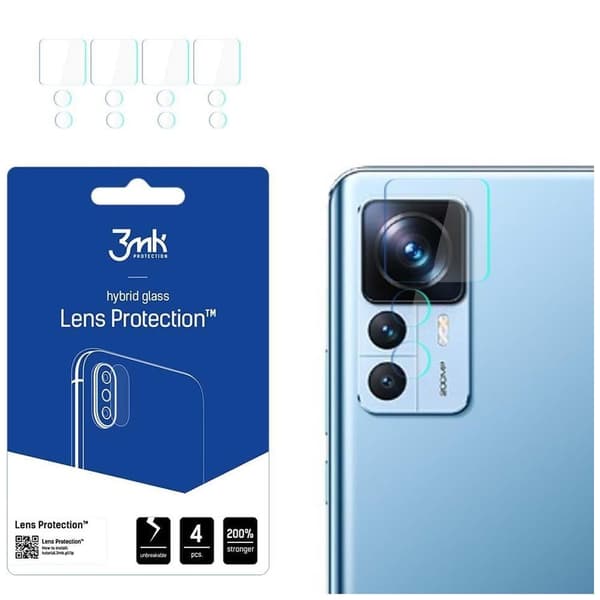 Xiaomi 12T/12T Pro - 3mk linsebeskyttelse