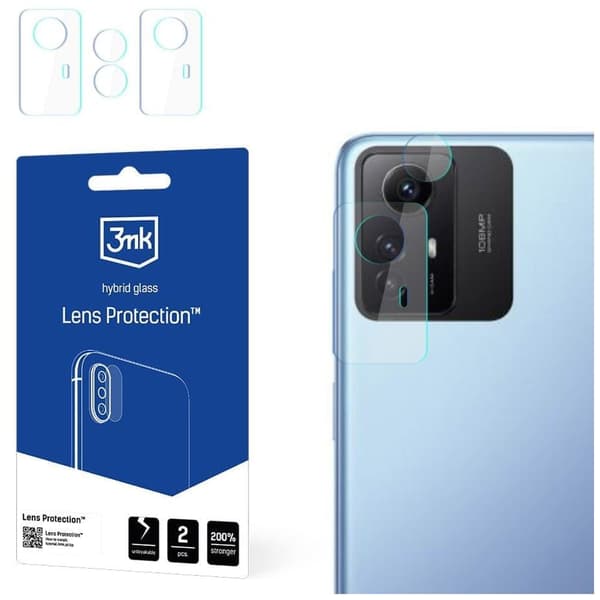 Xiaomi Redmi Note 12s - 3mk linsebeskyttelse