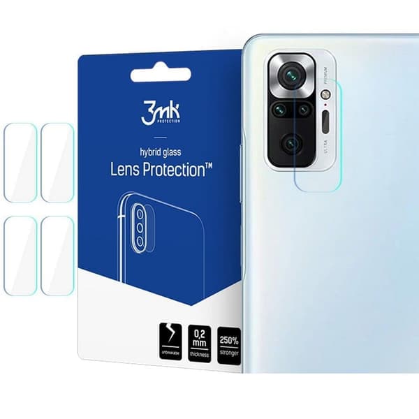 HYBRID GLASS 3MK LENSBESKYTTELSE XIAOMI REDMI NOTE 10 PRO