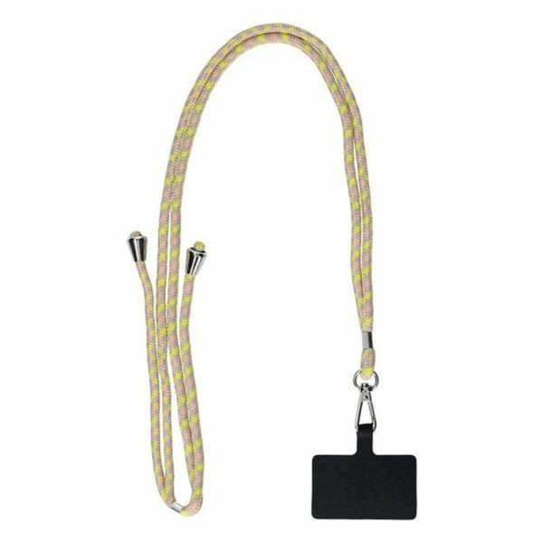 Mobile Phone Hanging Cord KSIX 160 cm Polyester - Rosa