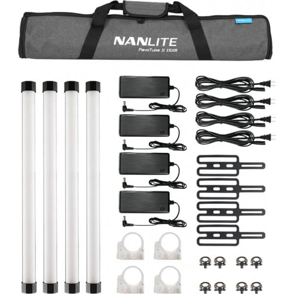 Nanlite PavoTube II 15XR -LED-pikseliputkivalo, 4 valon setti